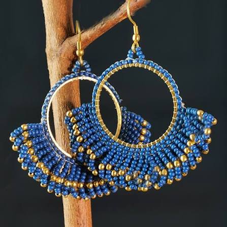 Boucles d’oreilles perlées